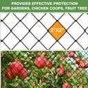 Bird Netting - 25'x25' Heavy Duty Nylon Net with 2' Mesh for Garden Protection, Chicken Coop, Fruit Tree, Orchard