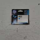 HP 951 Cyan Ink Cartridge for HP Printers | Works with Printer Series: OfficeJet 8600, Pro 251dw, 276dw, 8100, 8610, 8620, 8630 | Eligible for Instant Ink | CN050AN