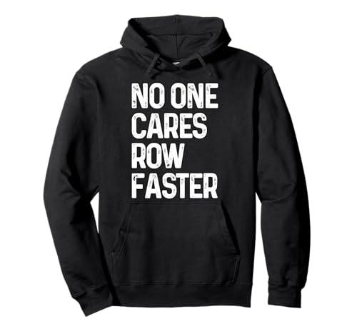 Rowing Boat Crew Funny Rower Coxswain Sculling Pullover Hoodie Black, Medium