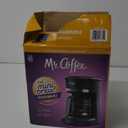 Mr. Coffee 5-Cup Programmable Coffee Maker Black: Drip Coffee Machine, Electric, Dishwasher-Safe, Paper Filter, 25 oz Capacity