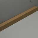 LazBlinds No Drill Zebra Blinds for Windows 30.5" W x 64" H, White
