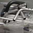 TABEKE Tub Transfer Bench for Bathtub, Tool Free Assembly Shower Chair with Backrest & Armrest, Height Adjustable Shower Bench, Shower Seat for Elderly and Disabled-500lb (Large, Off White/Dark Gray)