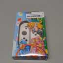 Improved - FANPL Sparkle Case Set for Nintendo Switch OLED 2021, Hard PC Cover for Switch OLED Console and Soft TPU Joy Con Grip Case, Accessories with Screen Protector, 12 Thumb Grip Caps (Glitter)