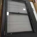 Stanbroil Fireplace Glass Bi-fold Style Door, Black Finish, Large, Decorative Fireplace Screen Door for Fireplace Accessories