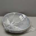 Cat Tunnel Bed for Indoor Cats with 3 Toys, Scratch Resistant Donut Cat Bed, Up to 9 Lbs (M 20x20x9, Light Grey)