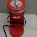 CHULUX Mini Coffee Maker for K Capsule, Single Serve Coffee Maker for One Cup Americano, Lightweight Pod Coffee Machine, Red