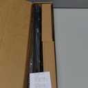 5/8 Diameter Curtain Rods 30-60 Inch, for 30-54 Inch Windows, Adjustable Splicing Black Curtain Rods for Windows with Brackets, Window Rod Long Small Curtains Rod, 2 Pack