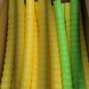 Libima 16 Pcs Toy Color Hoop for Kids, Detachable Adjustable Light Weight Plastic Colored Hoops Toy Circles for Party Games, Dance, Dog Agility (24 Inch, Green, Blue, Pink, Yellow)