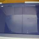 IRIS USA XX-Large Side Entry Cat Litter Box, Open Top Extra Large Litter Box for Big Cats and Multi-Cat Households, High Sided Scatter Shield, Easy to Clean, 30" L x 20" W x 14" H, Navy