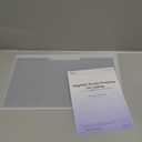 Magnetic Laptop Privacy Screen 15.6 Inch for 16:9 Computer Monitor, 15" Removable Anti Glare Protector Blue Light Filter Shield Compatible with Lenovo Hp Dell Acer Asus Thinkpad Envy Xps