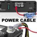 BOSS Audio Systems KIT2 8 Gauge Complete Car Amplifier Installation Wiring Kit with Power Cables, Ground Cables, Turn-On Wire, Speaker Wire, Terminals