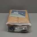 Camel 100% Blackout Pinch Pleated Curtains 90 Inch Length 2 Panels Neutral Flax Linen Light Blocking Drapes with Pinch Pleat Hooks for Living Room Thermal Insulated Soundproof Room Darkening Curtain