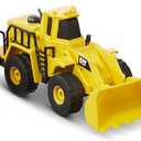 CAT Construction Toys CAT Construction Die Cast Metal 3 Pack Vehicles - Steam Roller/Excavator/Wheel Loader for Ages 3+