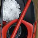 O-Cedar EasyWring Microfiber Spin Mop, Bucket Floor Cleaning System, Red, Gray, Standard