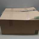 Amazon Basics Trash Can, Rectangular Commercial Office Wastebasket, 10 Gallon (Pack Of 2), Black