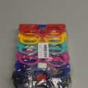 Hxezoc 12 Pcs DIY Building Bricks Glasses Building Blocks Games for Kids Creative Building Block Birthday Party Supplies (Yellow, Red, Cyan, Rose Red, Blue, Black)