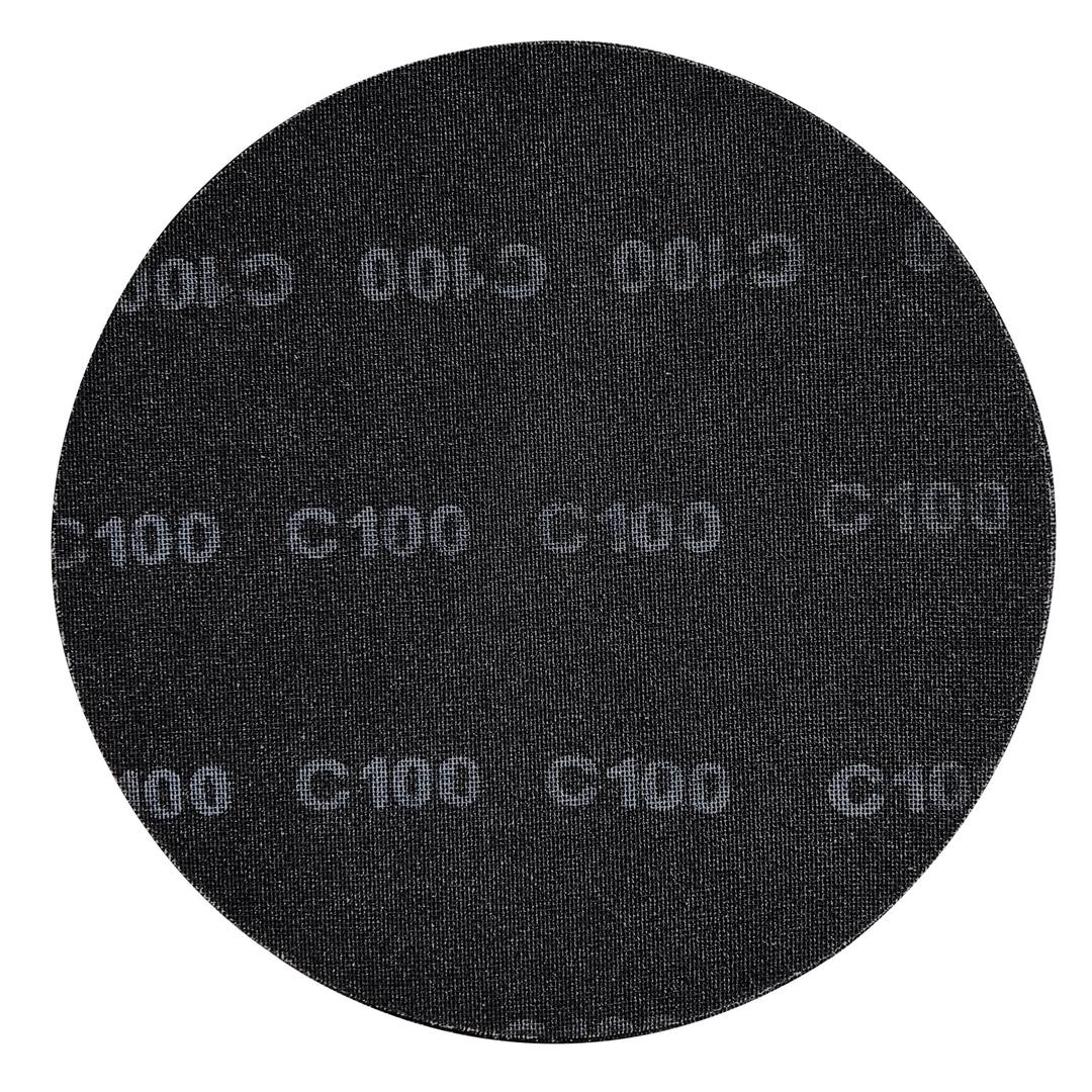 17” Sanding Screen Discs, Black Silicon Carbide Mesh Floor Sanding Screen for Wood Floors, Epoxy Maintenance, 100 Grit, 10-Pack
