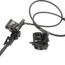 Rear Hand Hydraulic Disc Brake Left Hydraulic Brake Master Caliper Assembly Compatible for Chinese Taotao Roketa Sunl 50cc 90cc 110ccc 125cc Go-Kart Dune Buggy Quad ATV Dirt Mini Bike Kinroad 1