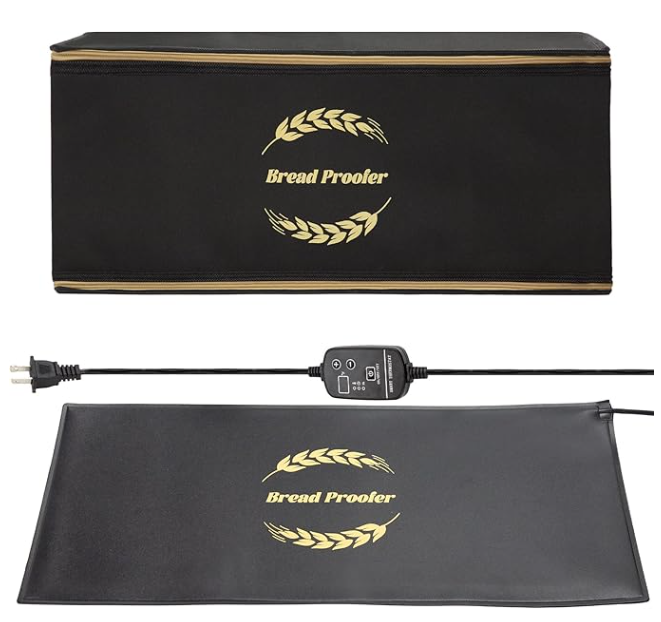 Sourdough Warming Mat with Bread Proofer Warming Box, Sourdough Heating Mat Used to Provide Sufficient Temperature for Bread Proofing, Sourdough Warming, Sourdough Heating, Dough Riser