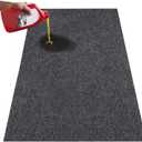 VEVOR Garage Floor Mat, 7.6'x19' Oil Spill Mat Waterproof Protection from Water Snow Rain Mud Absorbent Oil Pad for Cars, Non-Slip Containment Mat with TPE Anti-Leak Backing, Easy Clean, Cuttable