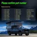 SHICHU 150A Alternator Compatible with 2014-2019 Express Savana 2500/3500;Silverado Sierra 1500/2500HD/3500HD;Suburban 3500 HD;Tahoe;Escalade;Yukon XL Replace for 14007 84143542 22747894 23487088 (2017-2023 Chevy Express)