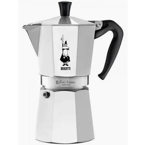 Bialetti  Moka Express: Iconic Stovetop Espresso Maker, Makes Real Italian Coffee, Moka Pot 18 Cups (27 Oz  810 Ml), Aluminium, Silver