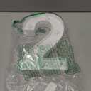 Pooqla Decorative Led Light Up Number Letters, White Plastic Marquee Number Lights Sign Party Wedding Decor Battery Operated Number (2)