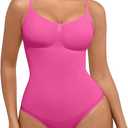 FeelinGirl Shapewear Bodysuit Sculpting Tummy Control Body Shaper for Women Seamless Plus Size Butt Lifting Shaper, Size XL-XXL