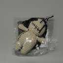 Positive Voodoo Doll Funny Handmade Crochet Stuffed Plush with Positivity Affirmation Card for Halloween Decor Lucky Gag Gift (Classic)