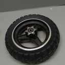 10x2.70-6.5 Solid Tire, 10 Inch Electric Scooter Solid Wheel Puncture-Proof Tire Replacement for Evercross H5 70/65-6.5 Electric Scooter Super-Grip Replacement Wheel