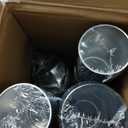 25FT Heavy Duty Flag Pole,14-Gauge Aluminum,Resist Strong Wind Reinforcement Ring Patent,Sectional Black Residential Flagpole Complete Kit - USA Flag,Black Ball, Aluminum Clips