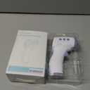 Digital Thermometer for Adults and Kids, No Touch Forehead Thermometer for Baby, 2 in 1 Body Surface Mode Infrared Thermometer with Fever Alarm and Instant Accuracy Readings (Purple)