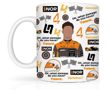 LONGXIN Racing Fans Gifts for Women, Girls, 11 oz Ceramic Coffee Mug Cup