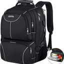 VECKUSON Lunch Bag Backpack, Insulated Cooler Lunch Box Backpack, Extra Large Travel Laptop Backpack TSA Friendly RFID Computer College bag with USB Port for Women Men Fits 17.3 Inch Laptop