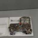 Christmas Snow Globe Lantern Truck Water Glittering Globe with Snowman 8 Music Songs Christmas Snow Globes USB & Battery Operated for Christmas Festival Decorations Gifts (Truck-Snowman)