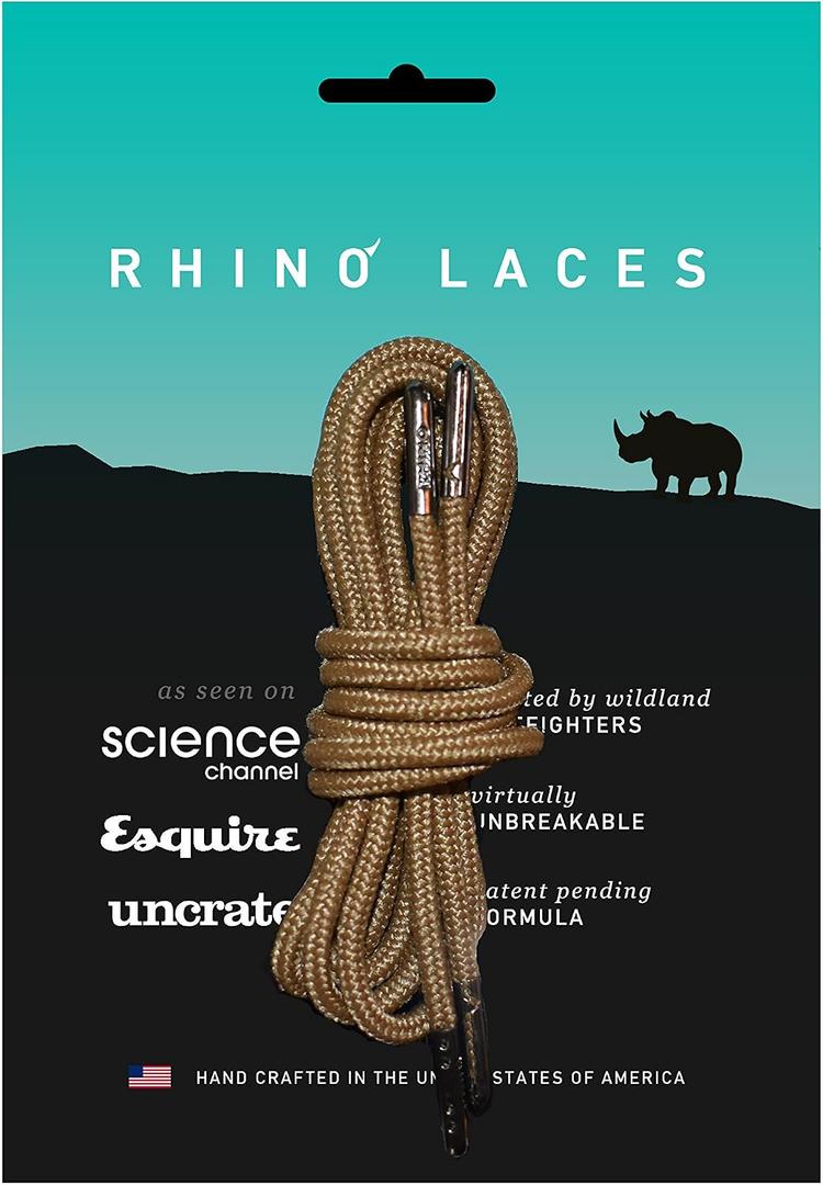 Rhino Laces Heavy Duty Unbreakable Boot Laces