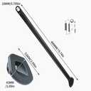 CNC Dirt Bike Kickstand Side Stand Kit for 125 150 250 300 350 450 XC XCF XCW EXC EXCF 2023-2024