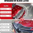 Hood Deflector Protector Fit for 2013-2018 Dodge RAM 1500 Accessories TPE Hood Protector Bug Deflector Shield Replacement for Ram Truck Accessories