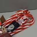 Candy Cane Lights Christmas Decorations, 12 Pack Solar Candy Cane Pathway Lights with 8 Modes and Timer, 72 LED Bright 1200mah Battery, Waterproof Christmas Candy Ca ne Solar Light for Outside