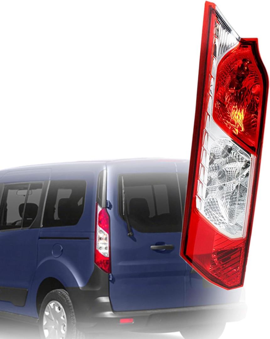 munirater 1-Pack Rear Left Tail Light Brake Lamp Assembly Replacement for Transit Connect 2014-2020 Driver Side