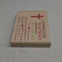 Quilted Vegan Leather Bible Cover, Color-Blocked Bible Cover Case for Women, Bible Carrying Case with Handle, Bible Study Supplies & Christian Gift for Women (Black & Brown, TS/S)