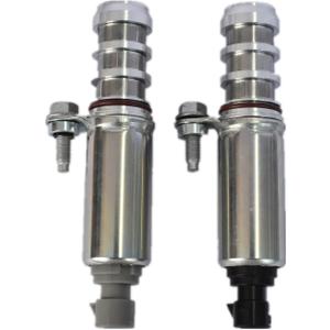 1Pair VVT Intake & Exhaust Camshaft Position Actuator Solenoid Valve Kit Compatible with Equinox Malibu Cobalt HHR Terrain Saturn Replaces# 12655421 12655420