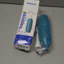 HappyPo The Original XL Butt Shower - Portable Bidet with 50% More Volume - The Easy-Bidet 2.0 Replaces Wet Wipes and Shower Toilet - Portable Bum Spray for Travel - Turquoise (Extra Large (480 ml))