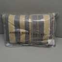 Loloi Angela Rose x Mia Collection PAR0014 Ivory/Denim 13'' x 21'' Cover w/Down Pillow