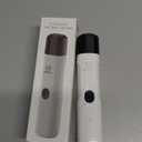 PAPIFEED Dog Nail Grinder with LED Light, Ultra Quiet 3-Speed Electric Nail File for Small Medium Large Dogs & Cats, Rechargeable Pet Nail Grinder with Trimmer (White)