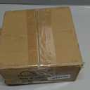 dwellington White Wash Display Wood Riser, 8.25inch Shabby Chic Pedestal Tray Decor with Beads, Farmhouse Display Stands for Coffee Bar, Bathroom, Kitchen Island (White)