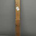 Ivilon Drapery Window Curtain Rod - Knob Design, 1 Inch Rod, 48 to 86 Inch. Ivory/White