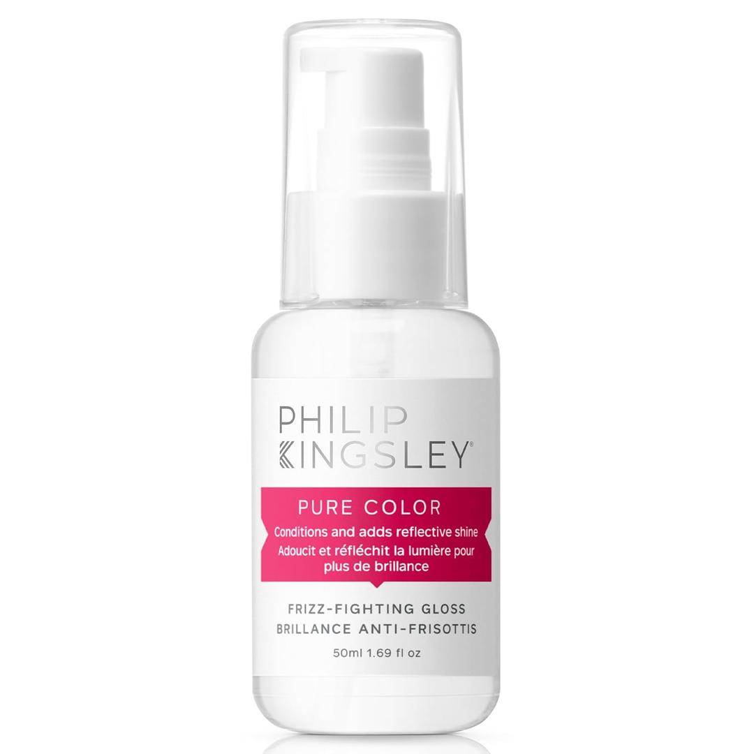 Philip Kingsley | Pure Colour Frizz-Fighting Gloss | Anti-Frizz Smoothing Shine Booster for Colour Treated Hair | 1.69oz