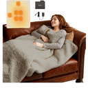 Ourea Portable Blanket, Cordless Heating Blanket for Indoor Outdoor Use, Soft Warm Cozy Gift for Family