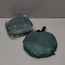 2 Pack Wild Bird Seed Catcher Hanging Hoop Platform - Under Feeder Tray for Hummingbird Feeders, Bee Feeders Outdoors (Green, 16")